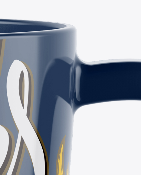 Glossy Mug Mockup