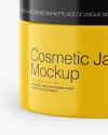 Cosmetic Jar Mockup