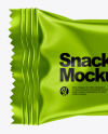 Metallic Snack Bar Mockup