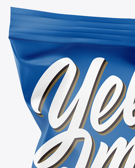 Matte Chips Bag Mockup