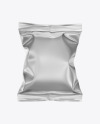 Metallic Chips Bag Mockup