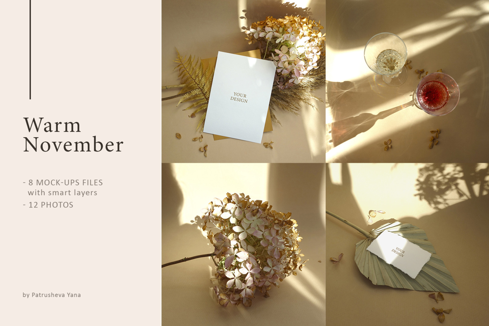 Warm November - Mockups &amp; Photos