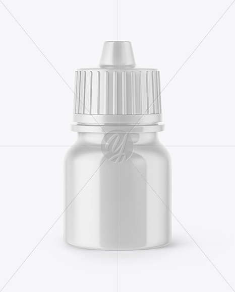 5ml Glossy Dropper Bottle Mockup