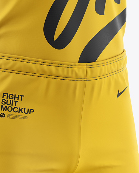 Men's Fight Kit Mockup