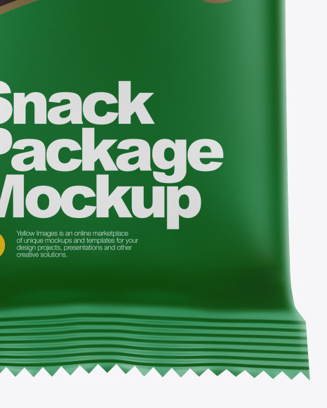 Snack Package Mockup