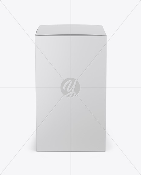 Paper Box Mockup - Side View