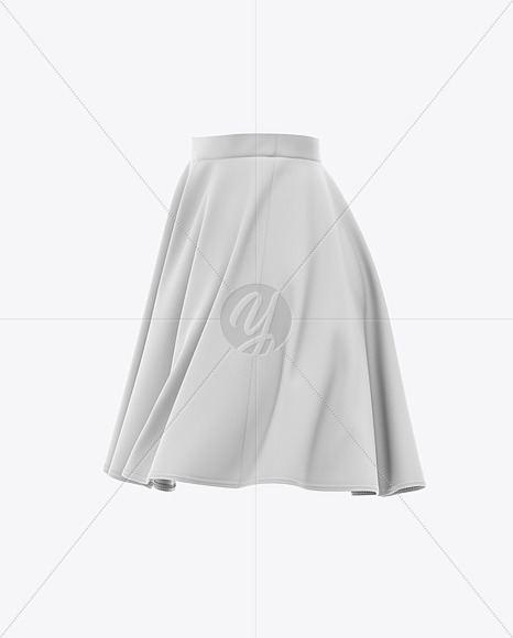 Skater Skirt Mockup