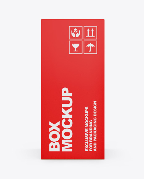 Paper Box Mockup