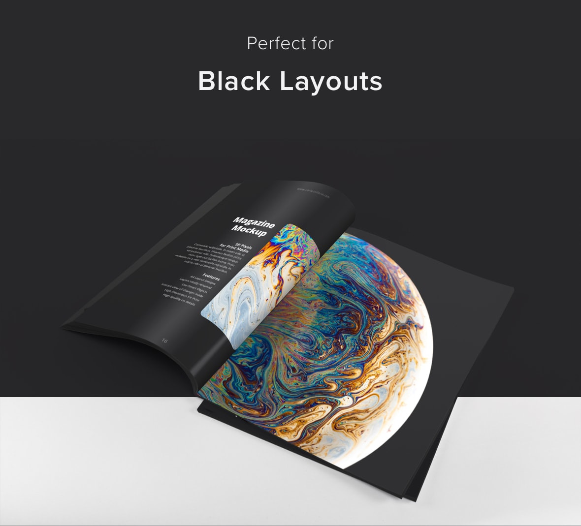 A4 Magazine Mockup 04 A4 Magazine Mockup 04