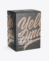 Kraft Paper Box Mockup - Halfside View