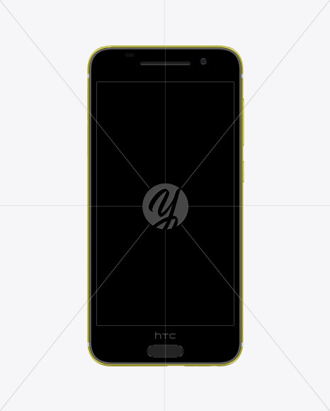 Acid Gold HTC A9 Phone Mockup