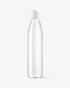 Clear Plastic Bottle Mockup