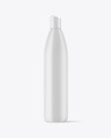 Matte Plastic Bottle Mockup