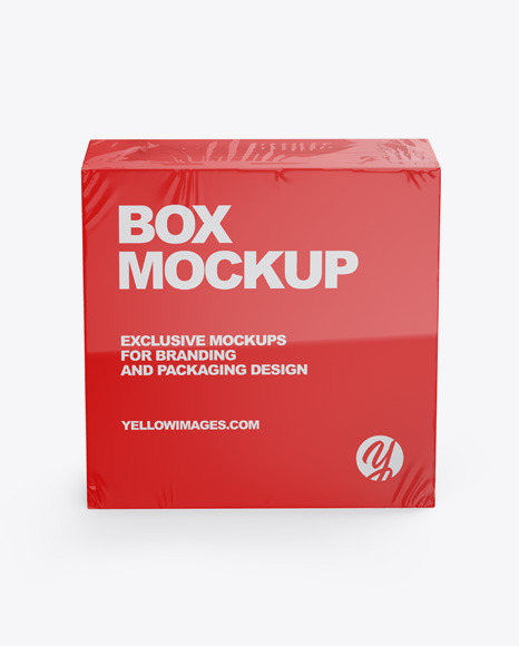 Paper Box Mockup