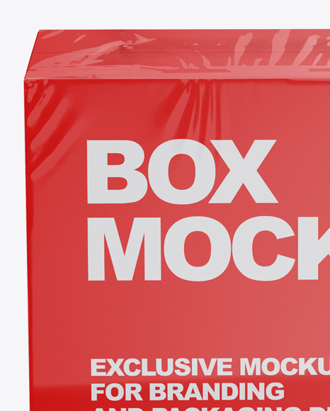 Paper Box Mockup