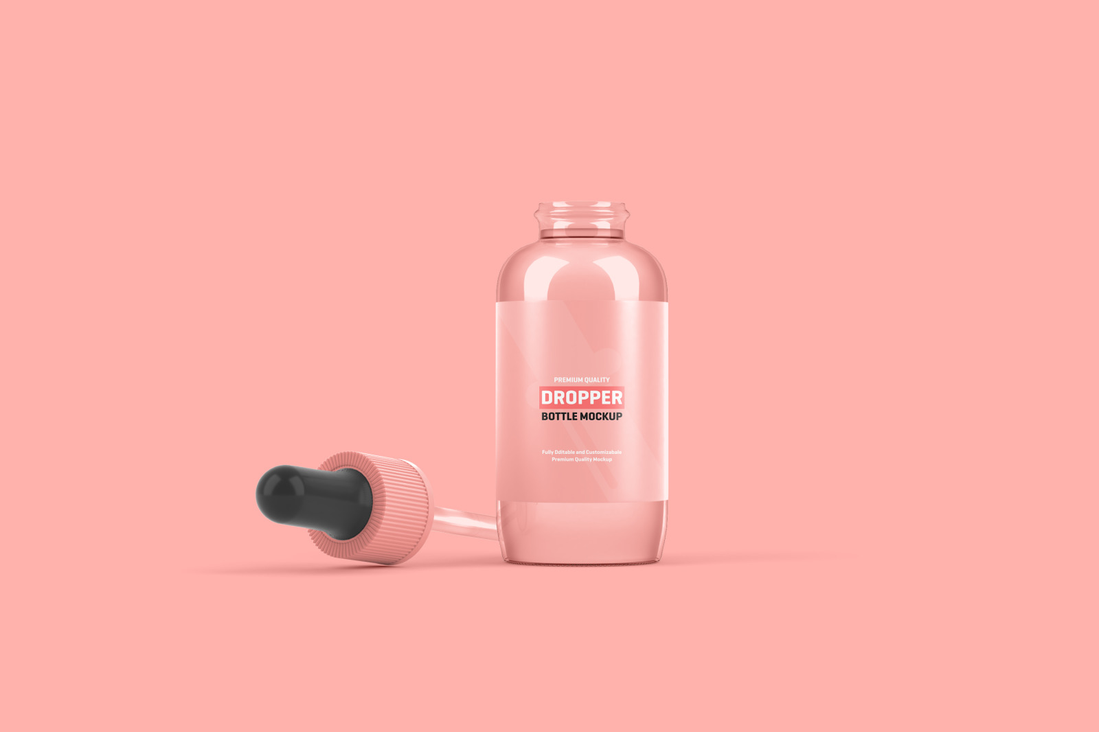 Dropper Bottle Packaging Mockup Dropper Bottle Packaging Mockup
