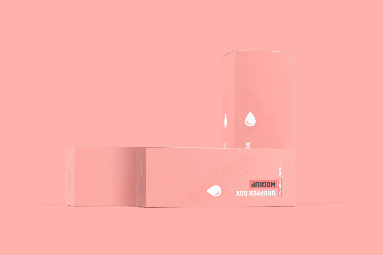Dropper Bottle Packaging Mockup Dropper Bottle Packaging Mockup