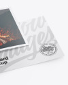 Glossy A5 Postcard Mockup