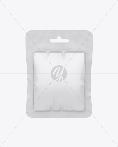 Matte Snack Bag Mockup