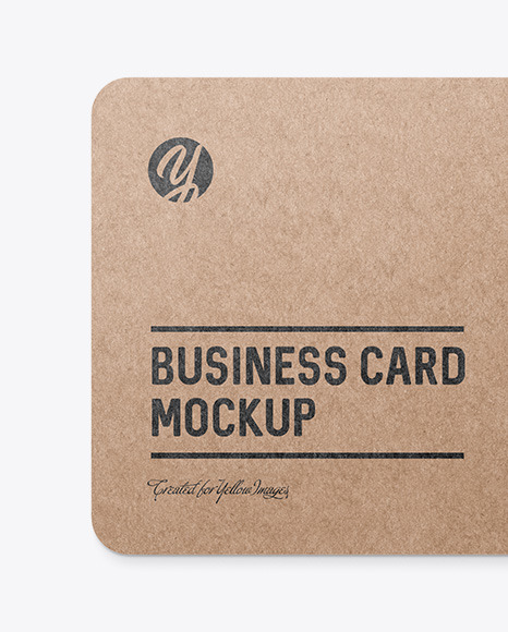 Kraft Business Card