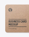 Kraft Business Card