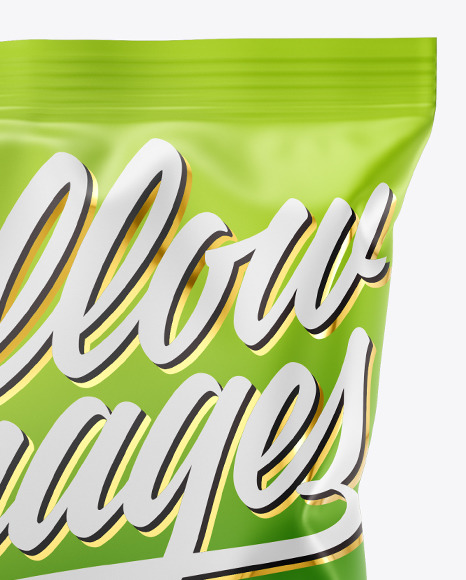 Matte Snack Package Mockup