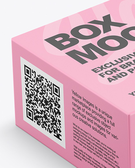 Paper Box Mockup