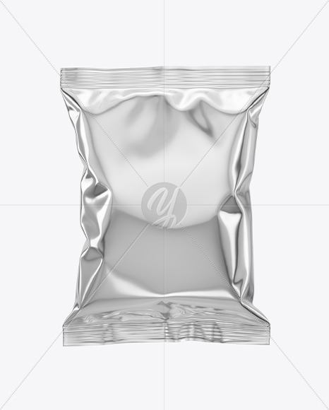 Metallic Snack Package Mockup