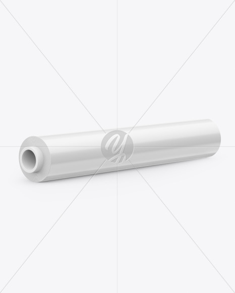 Glossy Paper Roll Mockup