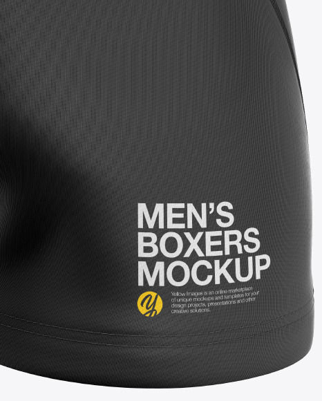 Men's Boxer Briefs Mockup