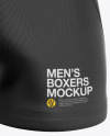 Men&#039;s Boxer Briefs Mockup