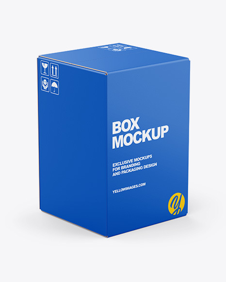 Paper Box Mockup