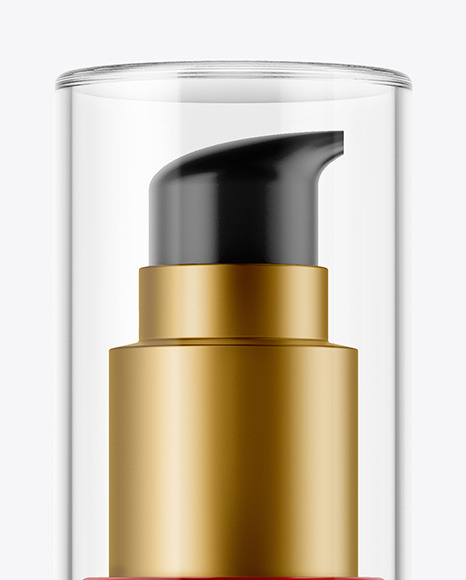 Matte Cosmetic Spray Mockup