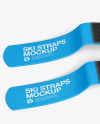 Ski Straps Mockup