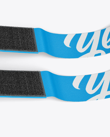 Ski Straps Mockup