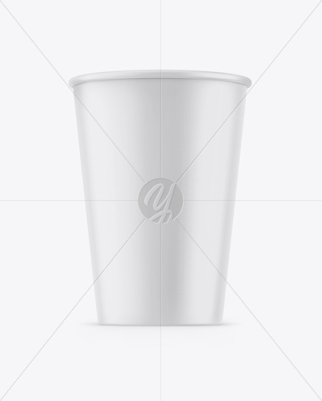 Matte Coffee Cup Mockup