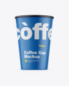 Matte Coffee Cup Mockup