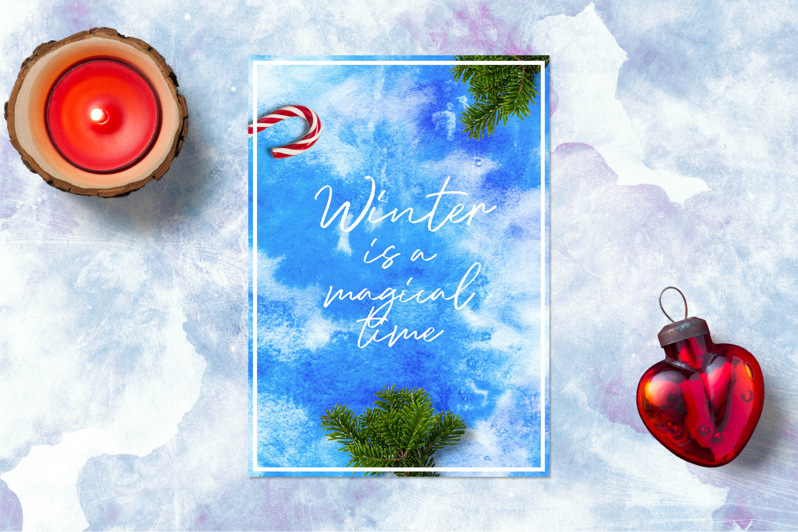 45 Winter Watercolor Backgrounds 45 Winter Watercolor Backgrounds