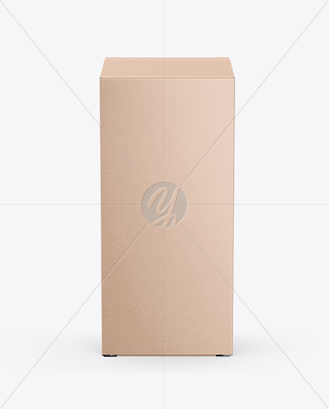 Kraft Paper Box Mockup