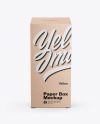 Kraft Paper Box Mockup