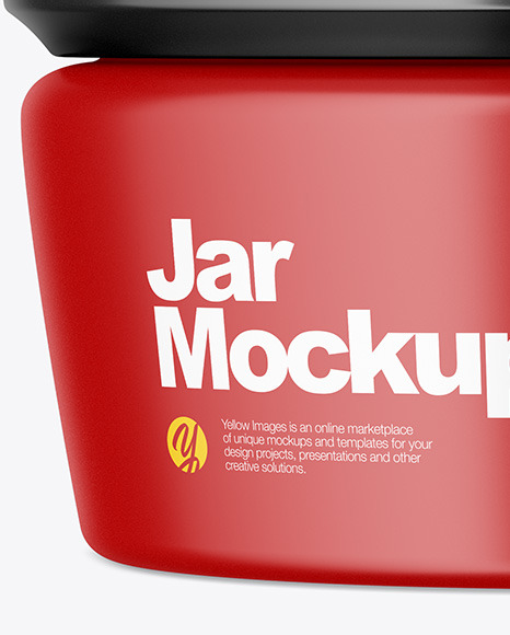 Matte Jar Mockup