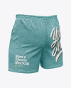 Melange Men’s Shorts Mockup