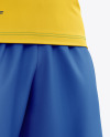 Men’s Full Soccer Kit with Open Collar mockup (Hero Shot)