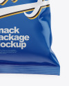 Glossy Snack Package Mockup