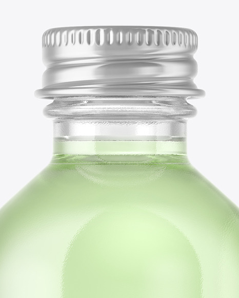 Glass Cosmetic Bottle Mockup