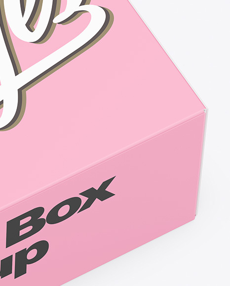 Paper Box Mockup