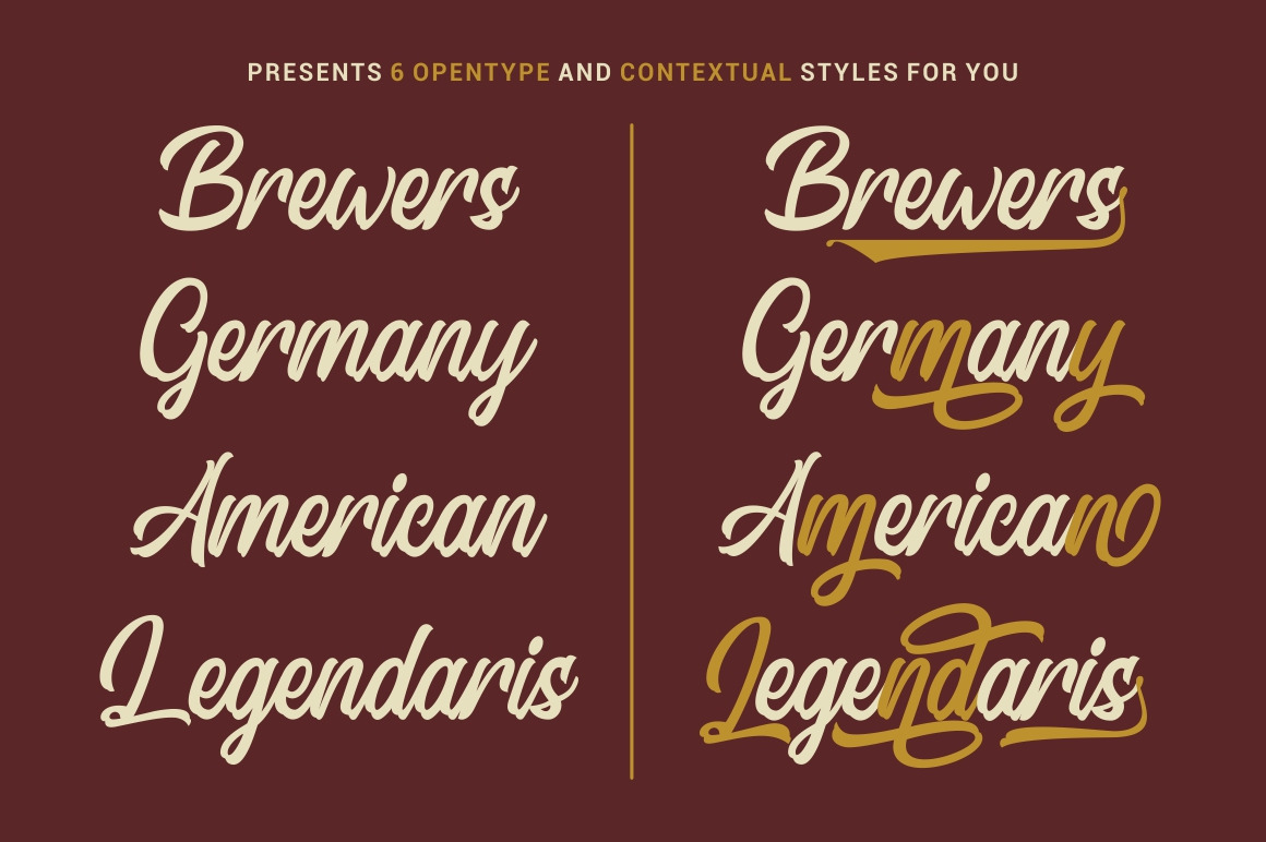 Signation - Handlettering Font Signation - Handlettering Font