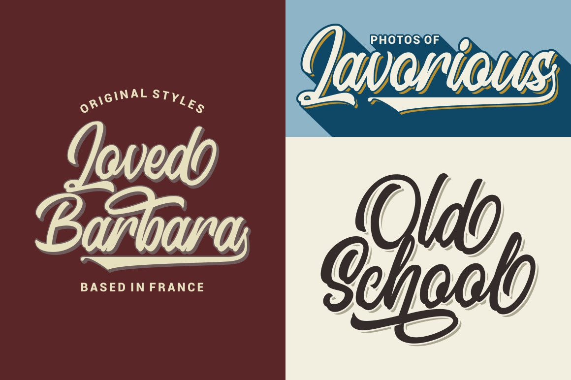 Signation - Handlettering Font Signation - Handlettering Font