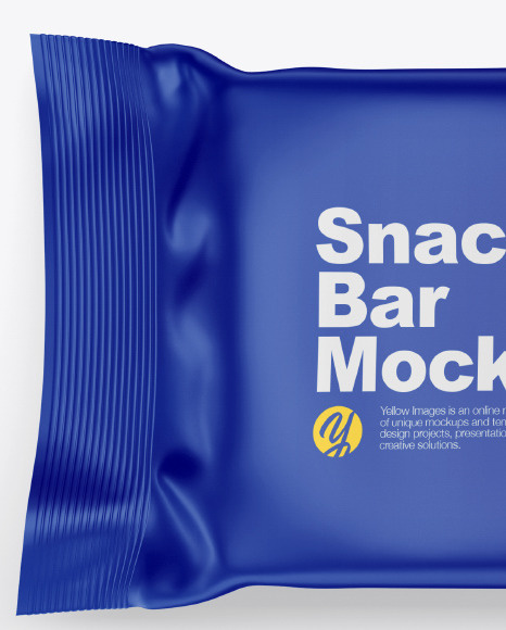 Matte Snack Bar Mockup