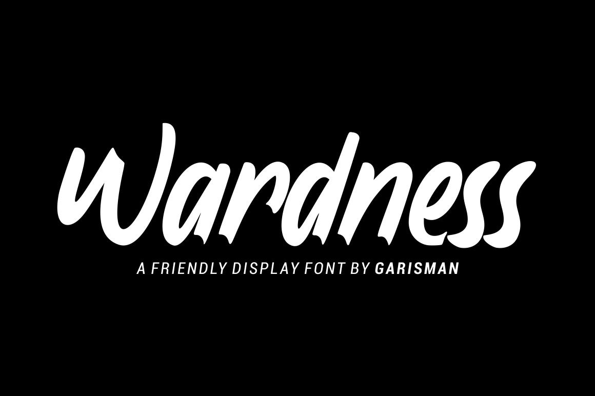 Wardness - Display Font Wardness - Display Font